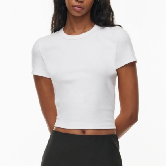 Artizia Sunday best / BestHug Little Ribbed T-Shirt fine-ribbed crewneck t-shirt - Picture 5 of 10